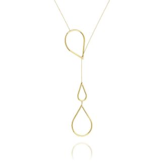 Κολιέ Aurum από χρυσό 18Κ (γραβάτα)