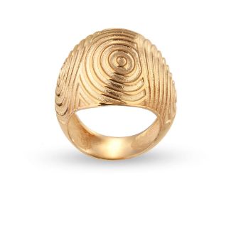 Δαχτυλίδι Mitos από επιχρυσωμένο ασήμι 925°