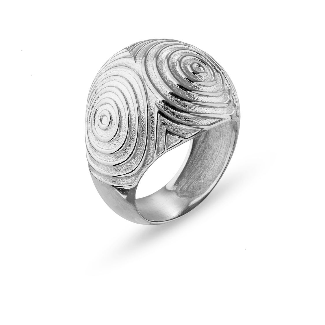 Δαχτυλίδι Mitos από επιροδιωμένο ασήμι 925°