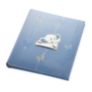 Παιδικό άλμπουμ γαλάζιο με σχέδιο ελεφαντάκι από ασήμι 925° και σμάλτο