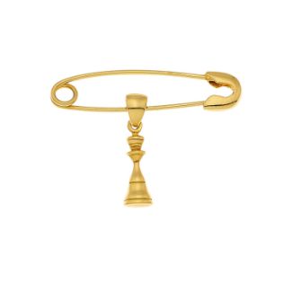 Charm παιδικό βασίλισσα από χρυσό 18K