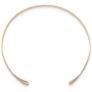 Κολιέ choker Reflections σταθερό από επιχρυσωμένο ασήμι 925°