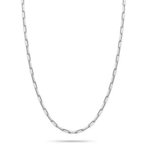 Αλυσίδα Skin από επιροδιωμένο ασήμι 925°