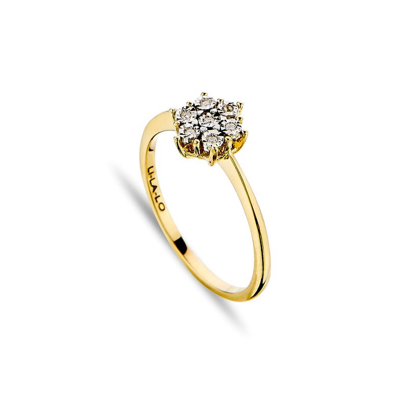 Δαχτυλίδι Diamonds από χρυσό 18K με διαμάντια μπριγιάν