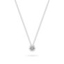 Κολιέ Diamonds από λευκό χρυσό 18K με διαμάντι μπριγιάν