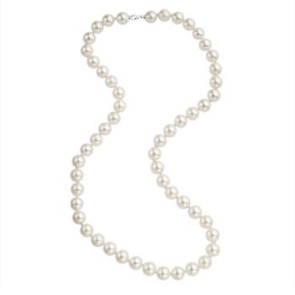 Κολιέ Pearls με freshwater pearls και κούμπωμα από λευκό χρυσό 18K