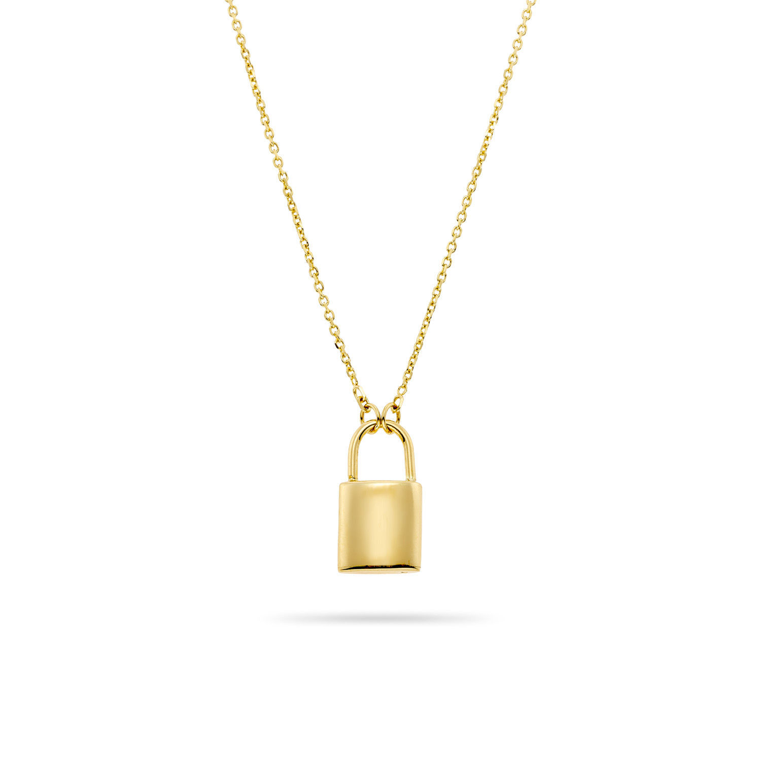 Κολιέ Aurum Lock από χρυσό 18K