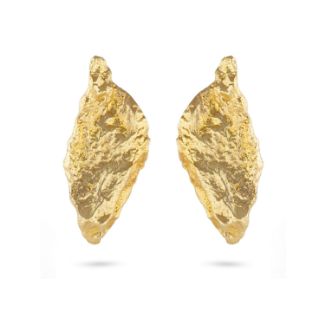 Σκουλαρίκια Gaia Gold από χρυσό 18Κ