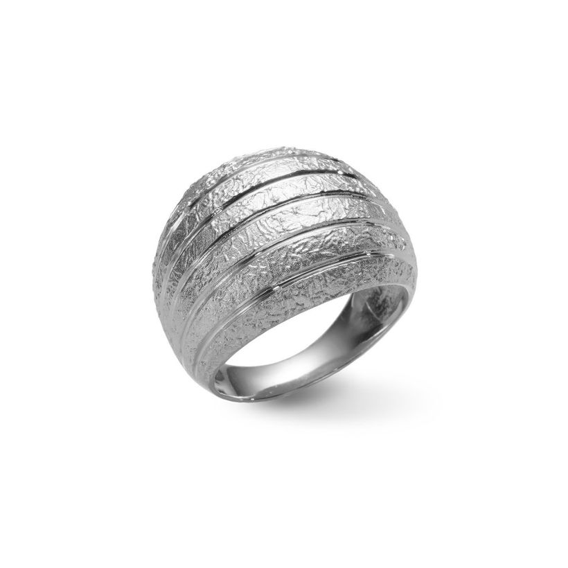 Δαχτυλίδι Terra από επιροδιωμένο ασήμι 925°