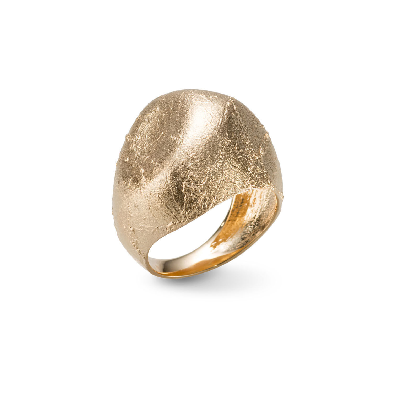 Δαχτυλίδι Terra από επιχρυσωμένο ασήμι 925°