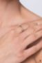 Δαχτυλίδι Diamonds από ροζ χρυσό 18K με διαμάντια μπριγιάν