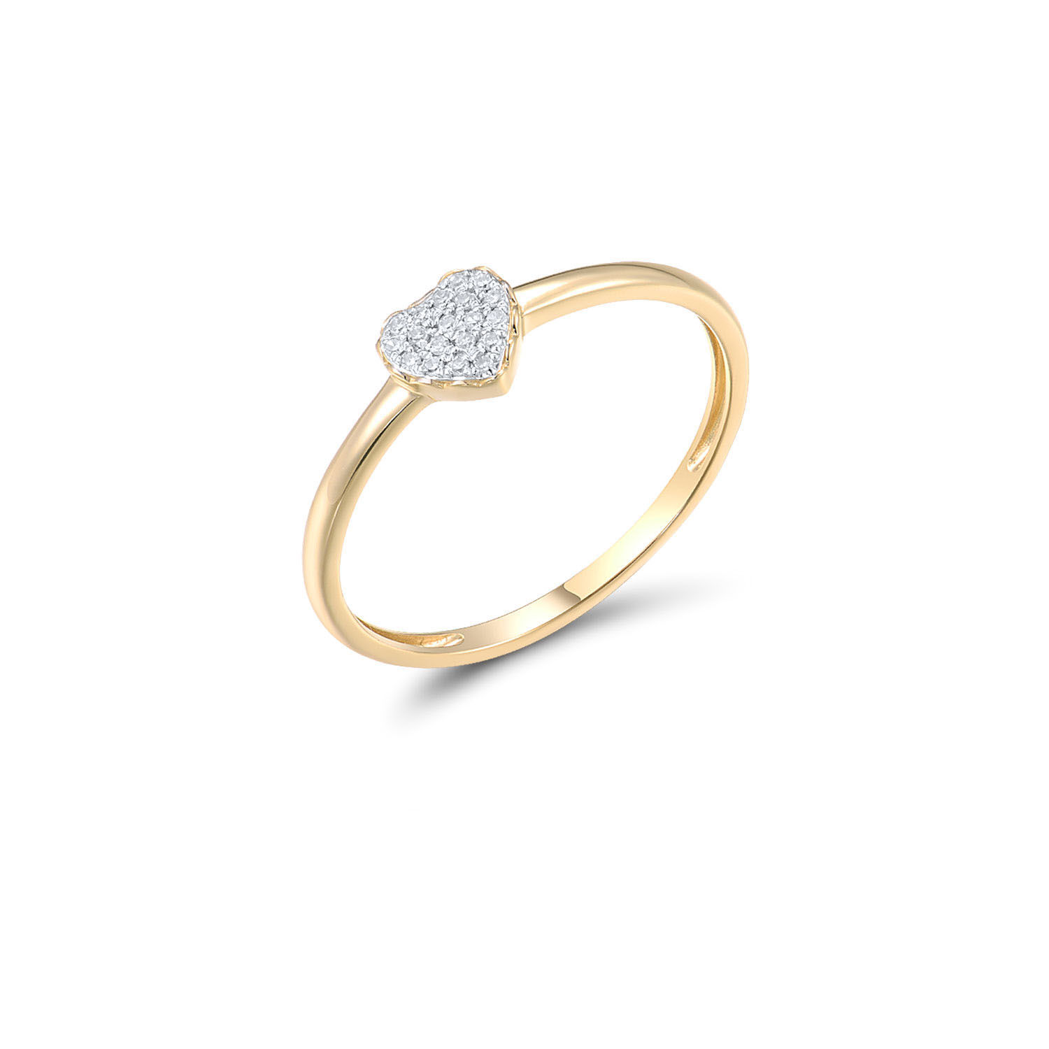 Δαχτυλίδι LiLaLove από χρυσό 18K με διαμάντια μπριγιάν