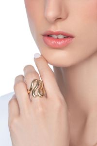 Δαχτυλίδι Aurum από χρυσό 18K