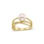 Δαχτυλίδι Pearls από επιχρυσωμένο ασήμι 925° με freshwater pearl