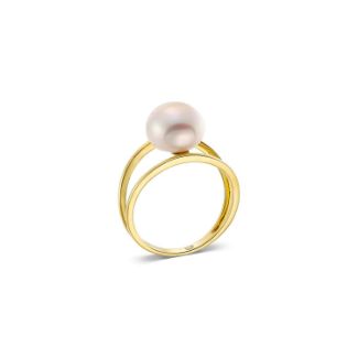 Δαχτυλίδι Pearls από χρυσό 18K με freshwater pearl 