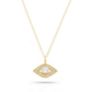 Μενταγιόν Pearls από χρυσό 18K με freshwater pearl και διαμάντια μπριγιάν