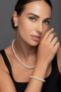 Κολιέ Pearls από λευκό χρυσό 14K με freshwater pearls