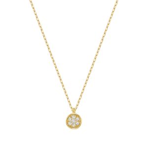 Κολιέ Diamonds από χρυσό 18K με διαμάντια μπριγιάν 