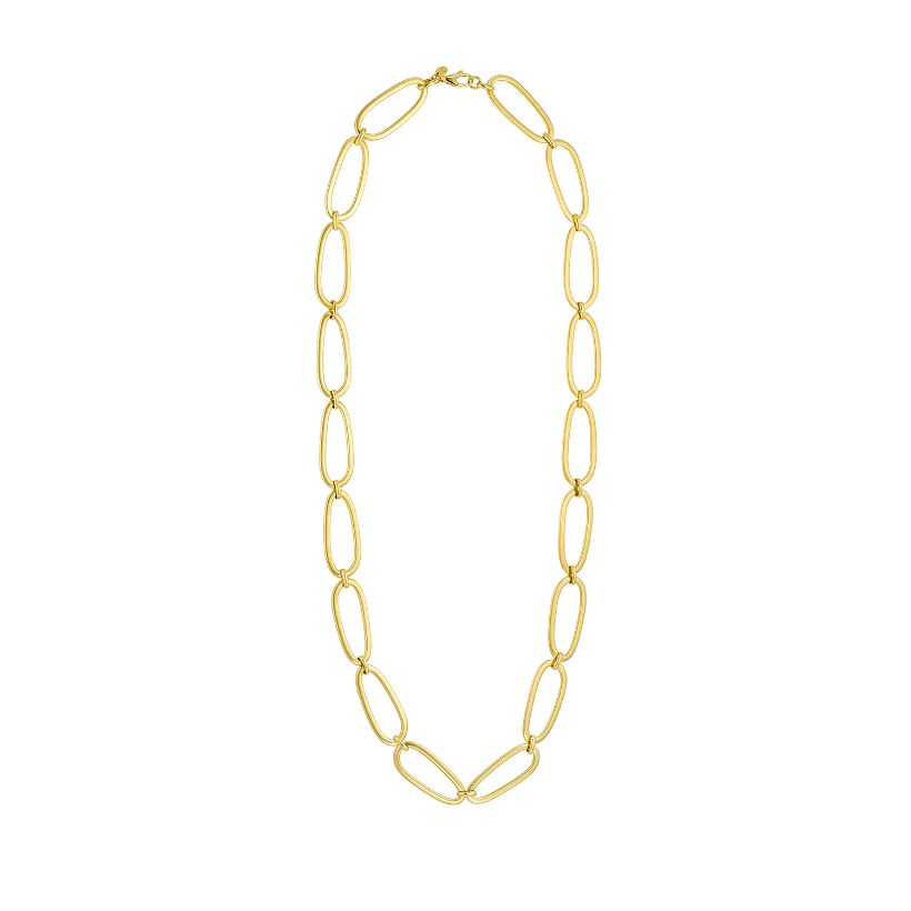 Κολιέ αλυσίδα Aurum από χρυσό 18K 