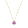 Κολιέ Gems από χρυσό 14K με αμέθυστο