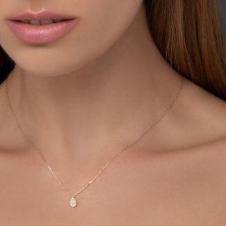 	Κολιέ Diamonds από χρυσό 18K με διαμάντια μπριγιάν