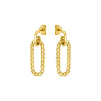 Σκουλαρίκια Aurum από χρυσό 18K