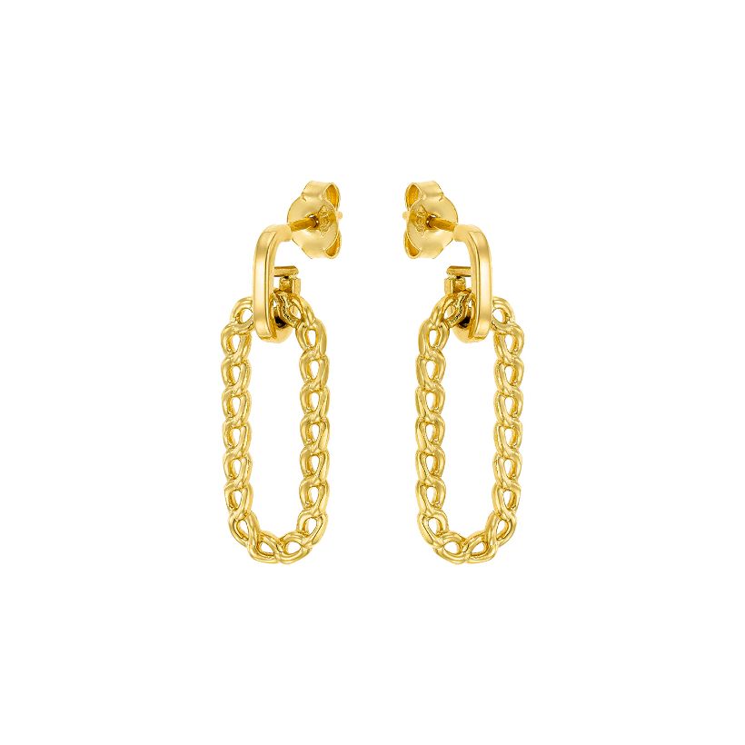 Σκουλαρίκια Aurum από χρυσό 18K
