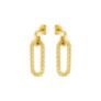 Σκουλαρίκια Aurum από χρυσό 18K