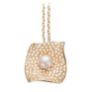 Κολιέ Terra από επιχρυσωμένο ασήμι 925° με freshwater pearl