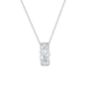 Μενταγιόν Diamonds από λευκό χρυσό 18K με διαμάντια μπριγιάν