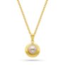 Μενταγιόν Pearls από χρυσό 18K με freshwater pearls