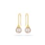 Σκουλαρίκια Pearls από χρυσό 18K με freshwater pearls