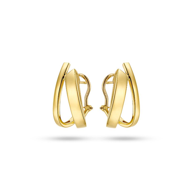 Εικόνα της Σκουλαρίκια Aurum από χρυσό 18K