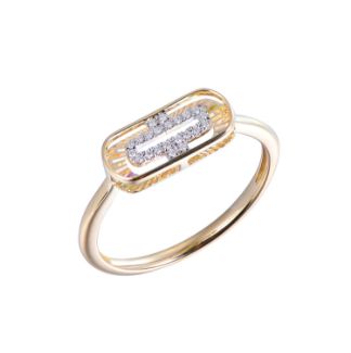 Δαχτυλίδι Diamonds από χρυσό 18K με διαμάντια μπριγιάν