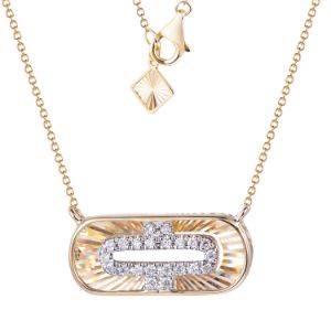 Κολιέ  Diamonds από χρυσό 18K με διαμάντια μπριγιάν