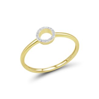 Δαχτυλίδι Diamonds  από χρυσό 18K με διαμάντια μπριγιάν
