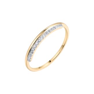 Δαχτυλίδι Diamonds  από χρυσό 18K με διαμάντια μπριγιάν
