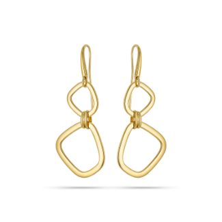 Σκουλαρίκια Aurum από χρυσό 18K