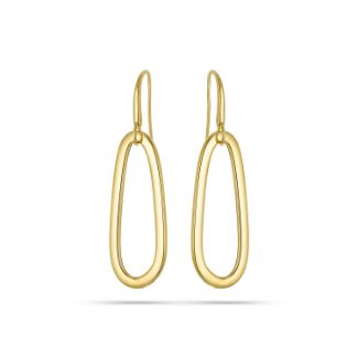 Σκουλαρίκια Aurum από χρυσό 18K