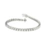 Εικόνα της Βραχιόλι Diamonds από λευκό χρυσό 18K με διαμάντια μπριγιάν